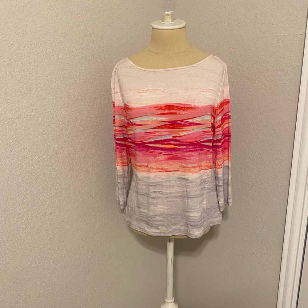 St. John 3/4 sleeve top
